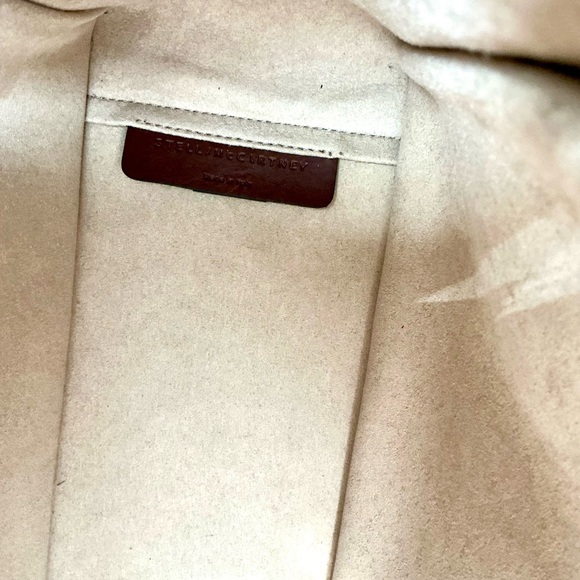 Stella McCartney Striped Cotton Canvas Tote #989 - Picture 5 of 6